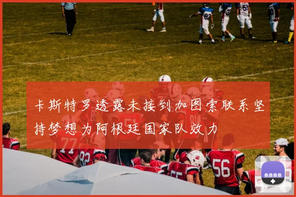 卡斯特罗透露未接到加图索联系坚持梦想为阿根廷国家队效力